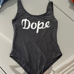 Dope swim/body suit
